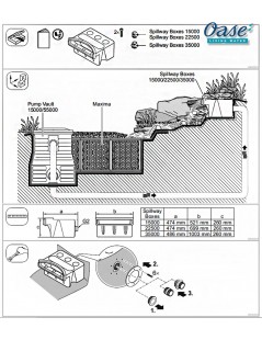 Oase Spillway Box 15000