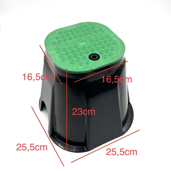 Cutie vana rotunda mica 6" (PO)