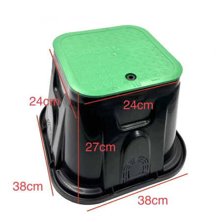 Cutie vana rotunda mare 10" (PO)