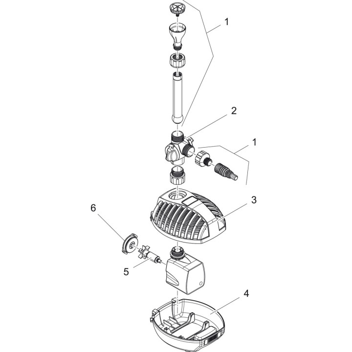 Oase Aquarius Fountain Set Classic 4000 E (42W)