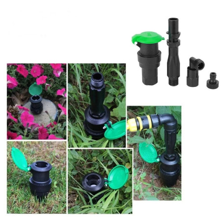 Monra Set hidrant rapid de gradina 4 in 1 3/4"