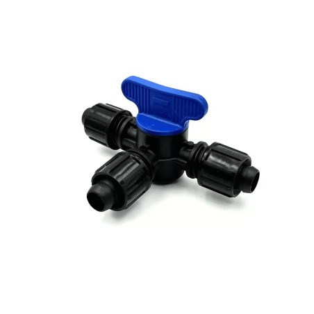 Robinet pentru tub de picurare DN16mm din plastic. fish-farm.ro