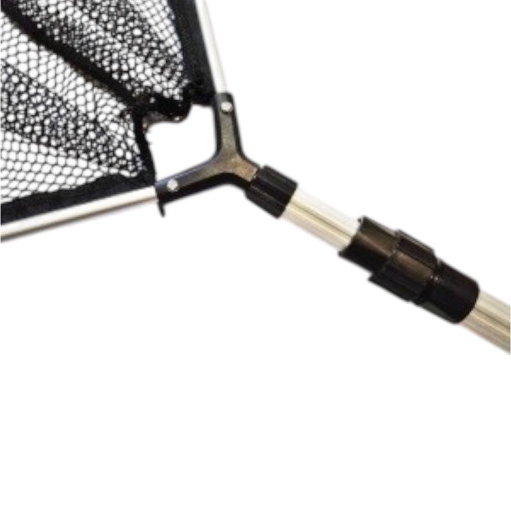 Plasa pescuit 80-150cm telescopic maner, 30x30cm plasa