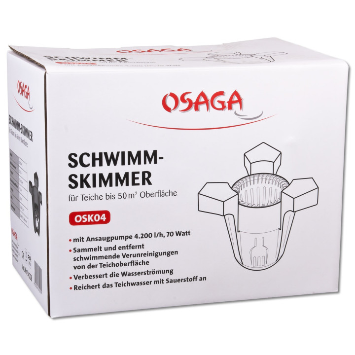 Osaga Swim Skim OSK04 skimmer plutitor, skimmer pentru iaz