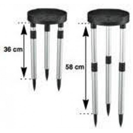 Suport telescopic pentru hranitor Osaga si SunSun PFF-01 36-58cm