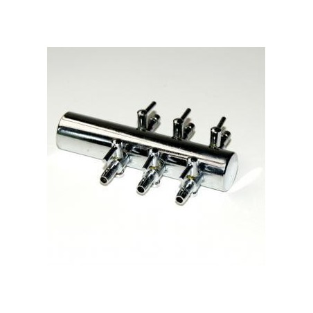 Distribuitor aer metalic cu 6 iesiri