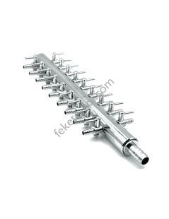 Distribuitor aer metalic cu 18 iesiri 4/6mm