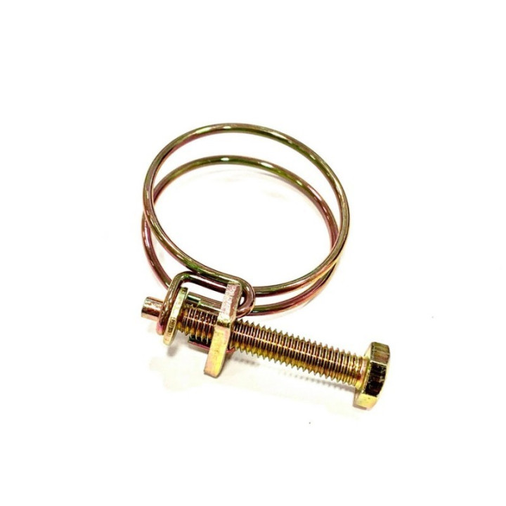 Clemă de țeavă pentru furtunuri striate, spiralate 40-45mm