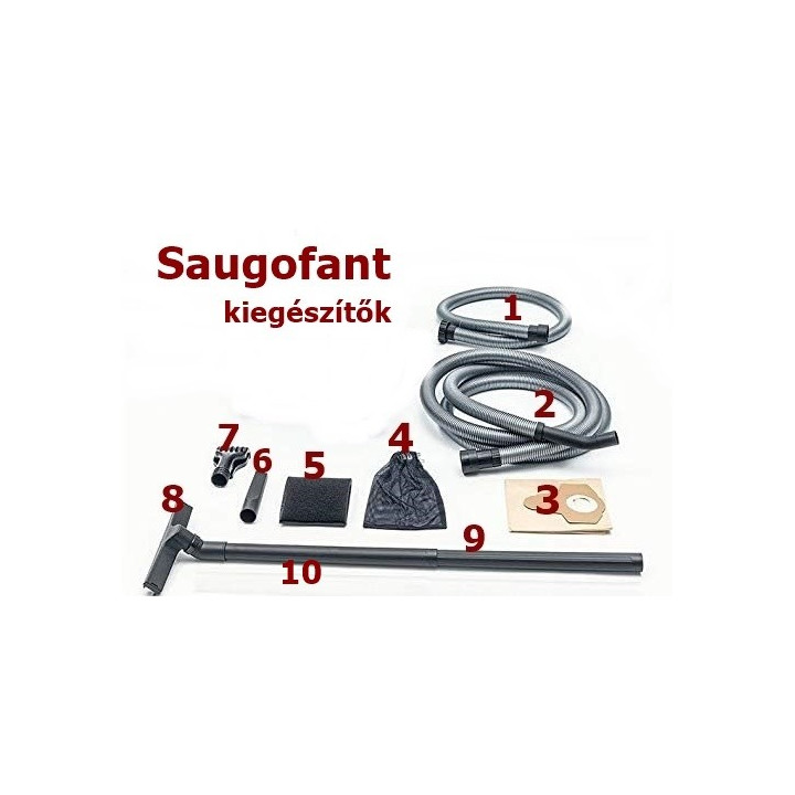 Sac filtru de hârtie pentru vid pentru iaz Saugofant (3)