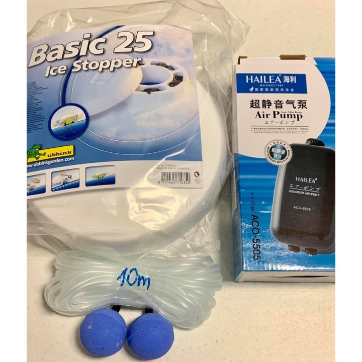 Copca polistiren anti inghet kit complet (Basic 25/ACO-5504/2buc50mm/10m4/6 furtun)