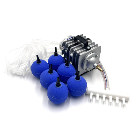 ACO 001 (20w) set, rotunde 6buc 50mm, tub 15m 4/6