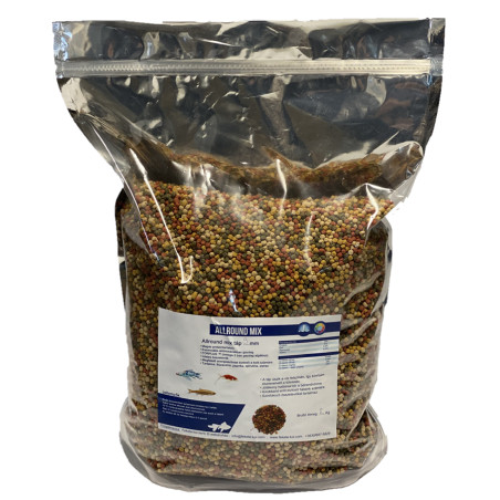 Hrana Allround Mix 3 mm ( rosu-maro-verde ) ( 2 kg )