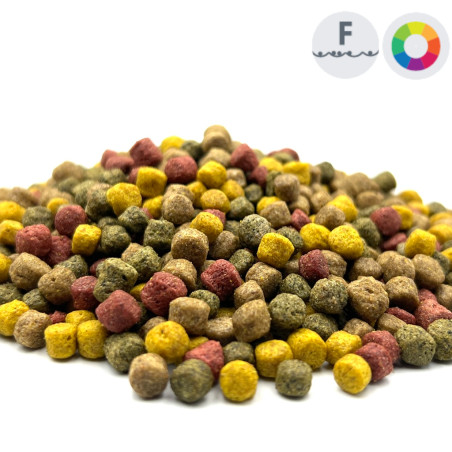 Hrana Allround Mix 6mm (Rosu-Maro-verde) (1Kg)