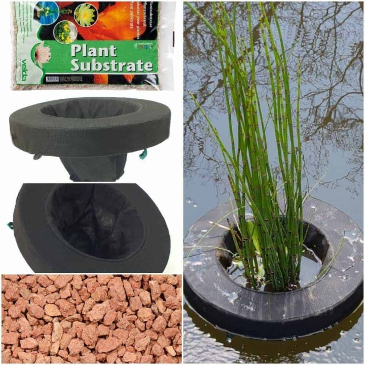 Velda Floating Plant Island úszó ültetõ kosár kerek 35 cm