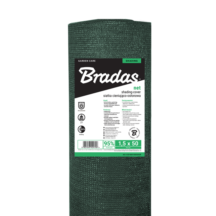 Plasa de protectie, protectie impotriva vantului si umbrire MEDIUMTEX 160 1,5 m x 10 m 95%