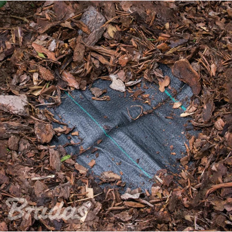 Folie agrotextil negru 0,6 x 5m