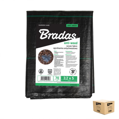 Folie agrotextil negru 0,6 x 10m