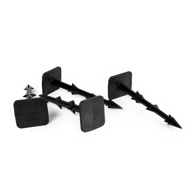 Cui plastic, fixare folii, tip harpon 12 cm - fish-farm.ro