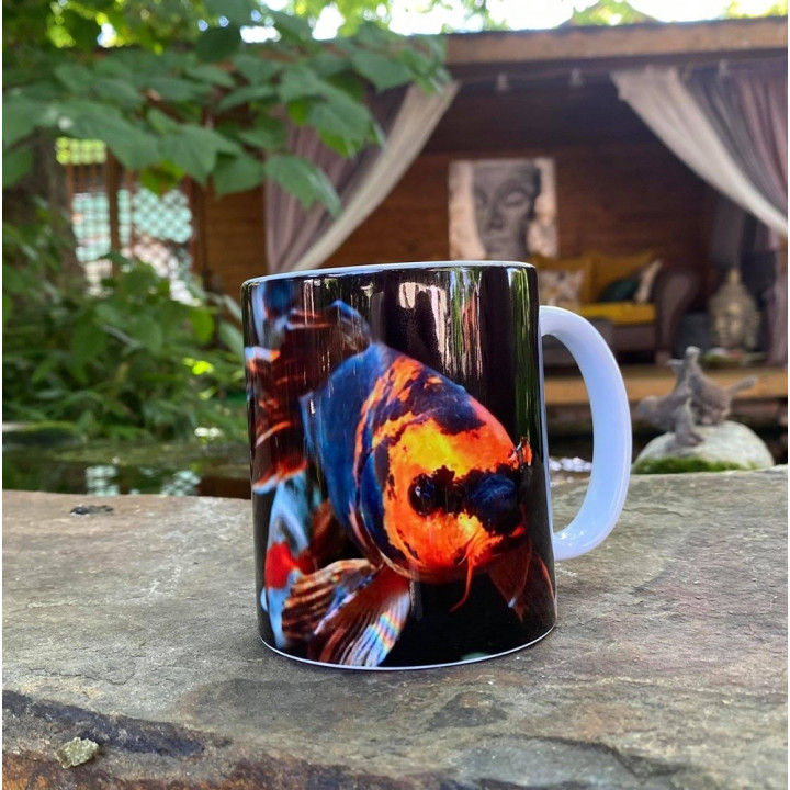 Rola de pânză tablou cu dragon 45x45cm  - fish-farm.ro