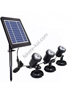 Iluminare iaz SL318C cu panou solar (rosu)
