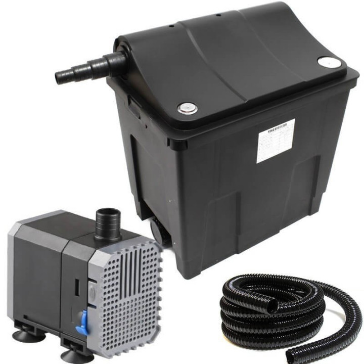 Set filtrare iaz gravitational CBF-200U cu lampa UV 9W