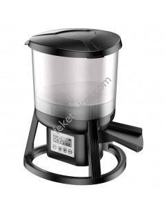 Hranitor automat cu panou solar CFF-206 volum 6 litri - fish-farm.ro