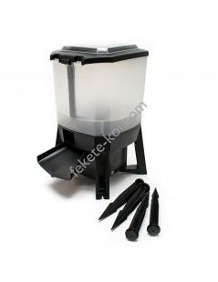 Hranitor automat cu panou solar CFF-206 volum 6 litri - fish-farm.ro