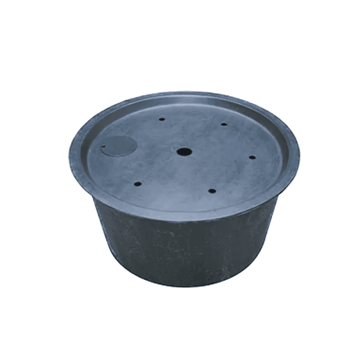 Depozitare de apă pentru fântâni și gargui care pot fi încorporate în pământ