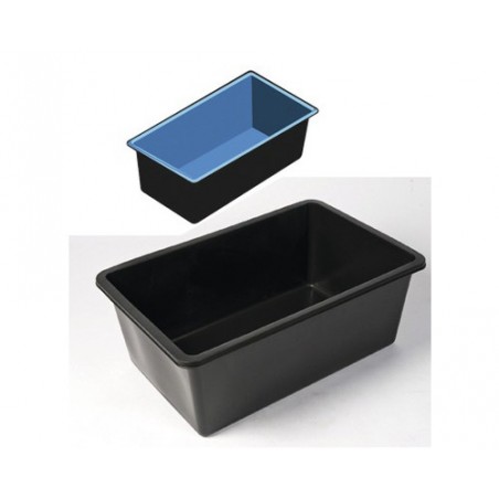 Cadrul din inox pentru bazin prefabricat de plastic QUADRA C3