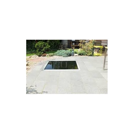 Cadrul din inox pentru bazin prefabricat de plastic QUADRA C3