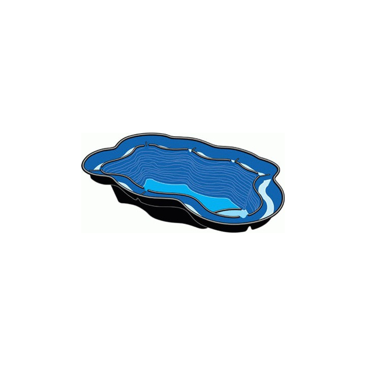 Bazin prefabricat de plastic IRIS SIII 530 L