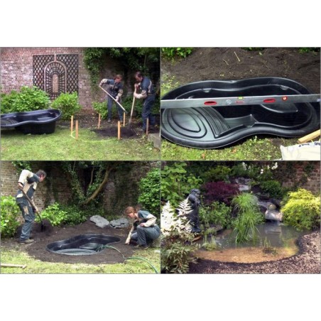 Bazin prefabricat de plastic IRIS SIII 530 L