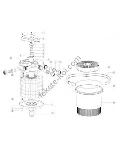 Filtru iaz sub presiune CPA 20000 (40 000) cu lampa UVC 36W