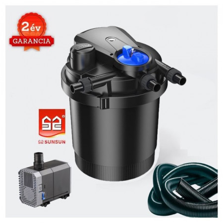 Set filtrare iaz subpresiune CPA 5000 (8 000) set 1. CHJ 3000 + Furtun Spiralat 4m Dn25