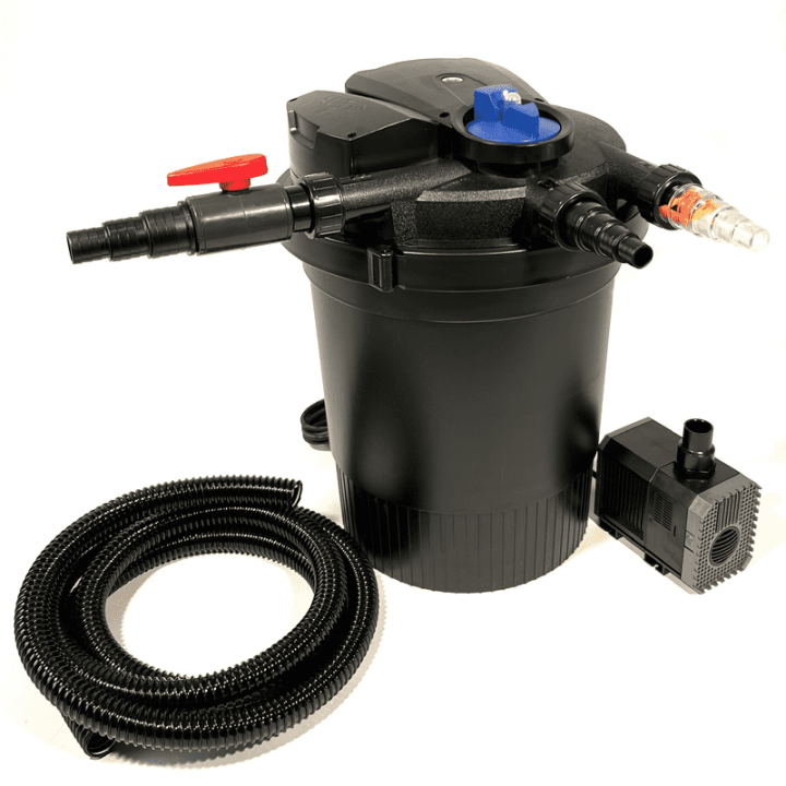 Set filtrare iaz subpresiune CPA 10000 (12 000) set 1. CHJ 4500 + Furtun Spiralat 4m DN32