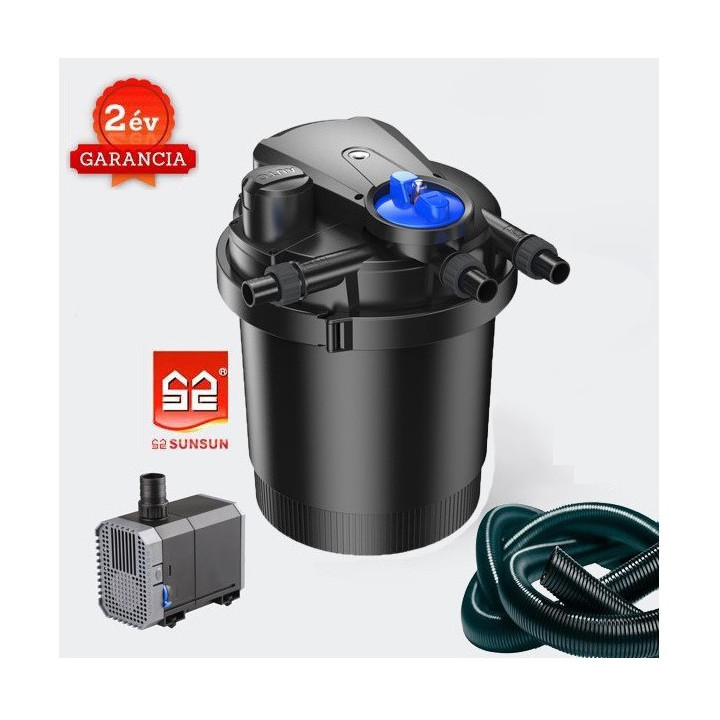 Set filtrare iaz subpresiune CPA 10000 (12 000) set 1. CHJ 4500 + Furtun Spiralat 4m DN32