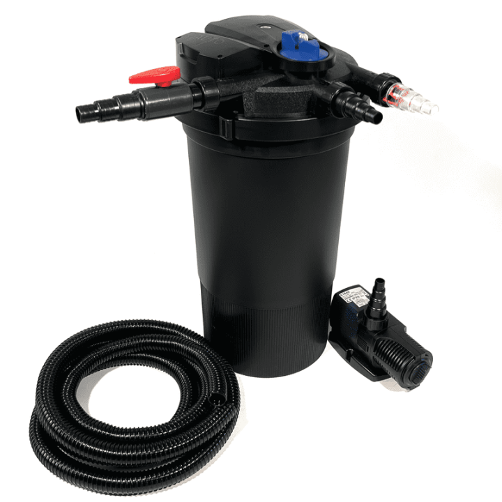 Set filtrare iaz subpresiune CPA 15000 (30 000) set 2. JTP 8000 + Furtun Spiralat 4m DN32