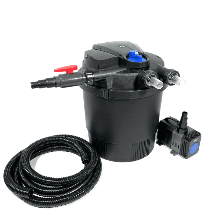 Set filtrare iaz subpresiune CPA 20000 (40 000) set 2. CTP 12000 + Furtun Spiralat 4m DN32