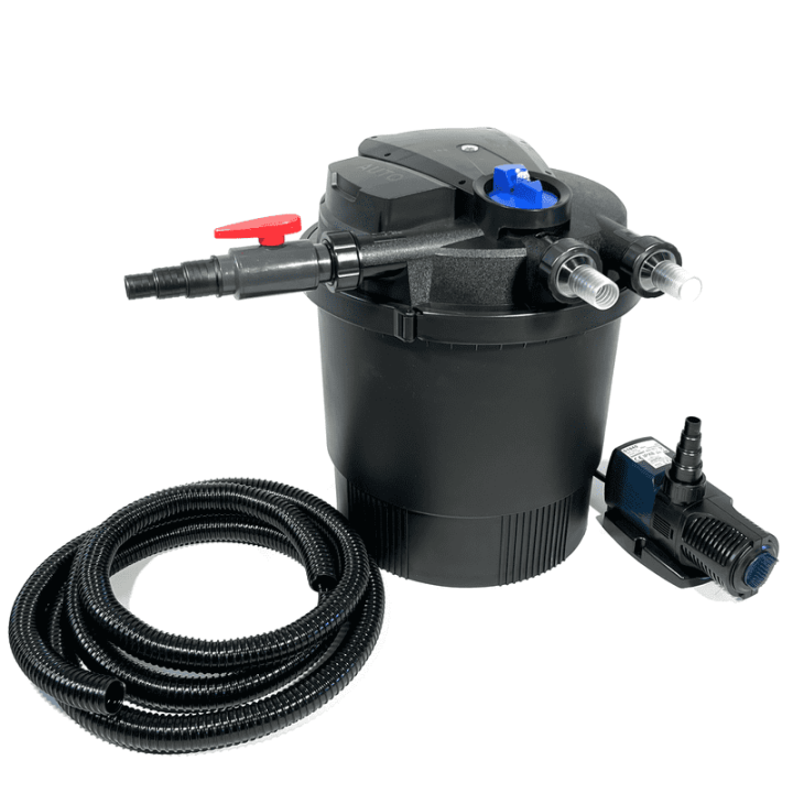 Set filtrare iaz subpresiune CPA 20000 (40 000) set 4. JTP 12000 + Furtun Spiralat 4m DN32