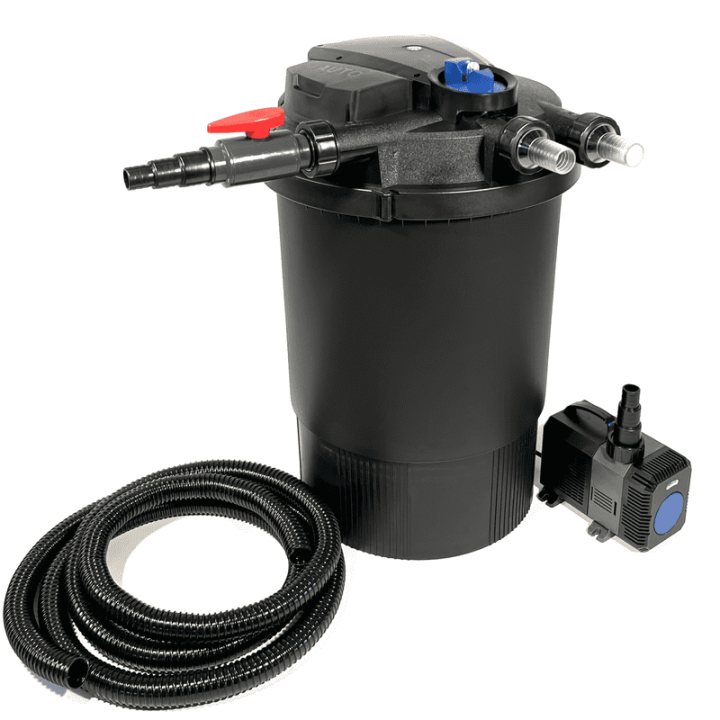 Set filtrare iaz subpresiune CPA 30000 (60 000) set 2. CTP 12000 + Furtun Spiralat 4m DN32