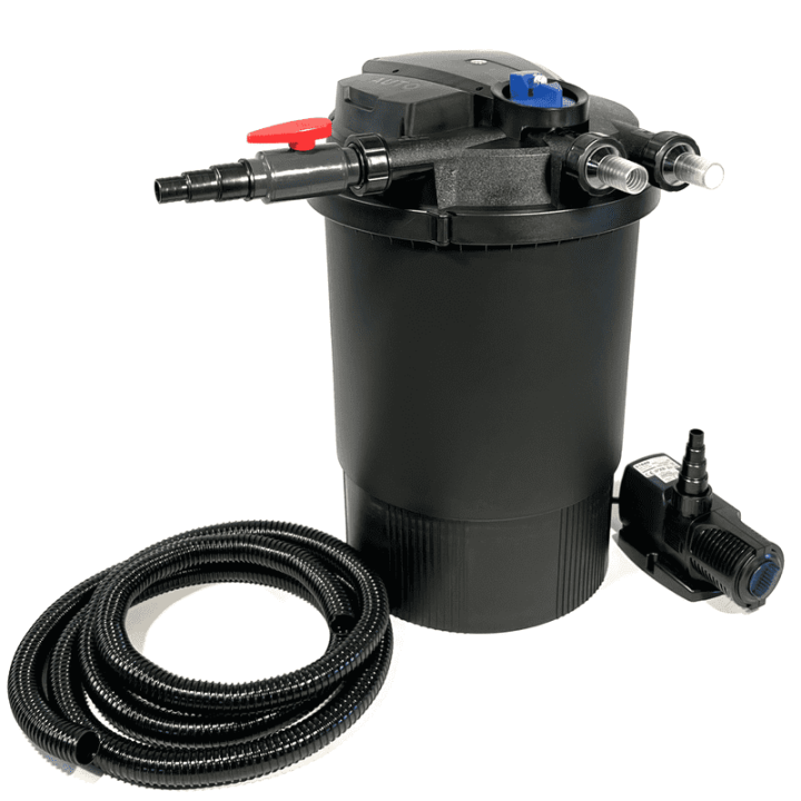 Set filtrare iaz subpresiune CPA 30000 (60 000) set 4. JTP 12000 + Furtun Spiralat 4m DN32