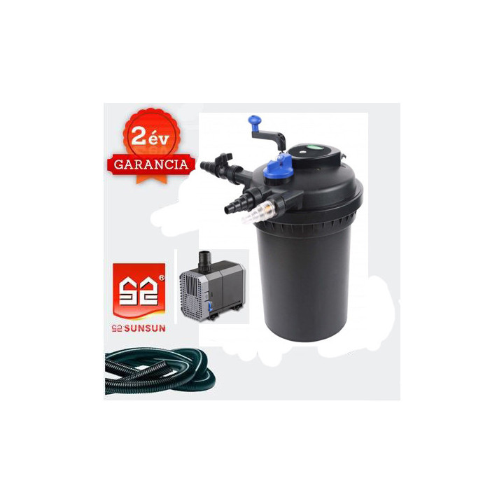 Set filtrare iaz gravitational CPF 10000 set 1. CHJ 4500 + furtun 4m DN32