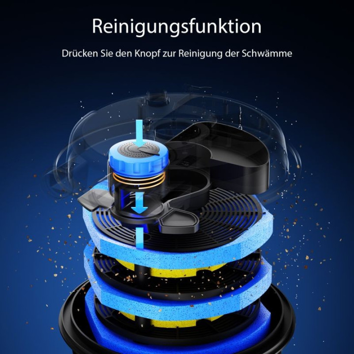 Filtru iaz sub presiune CPF 180 (6000) cu lampa UVC 11W