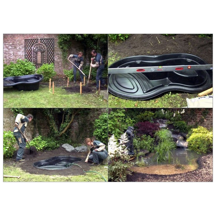 Bazin prefabricat de plastic LOBELIA SII 500 L