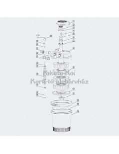 Filtru iaz sub presiune CPF 2500 (6 000) cu lampa UVC 11W