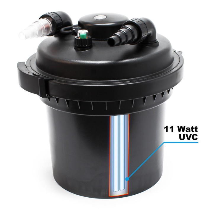 Filtru iaz sub presiune CPF 280 (10000) cu lampa UVC 11W