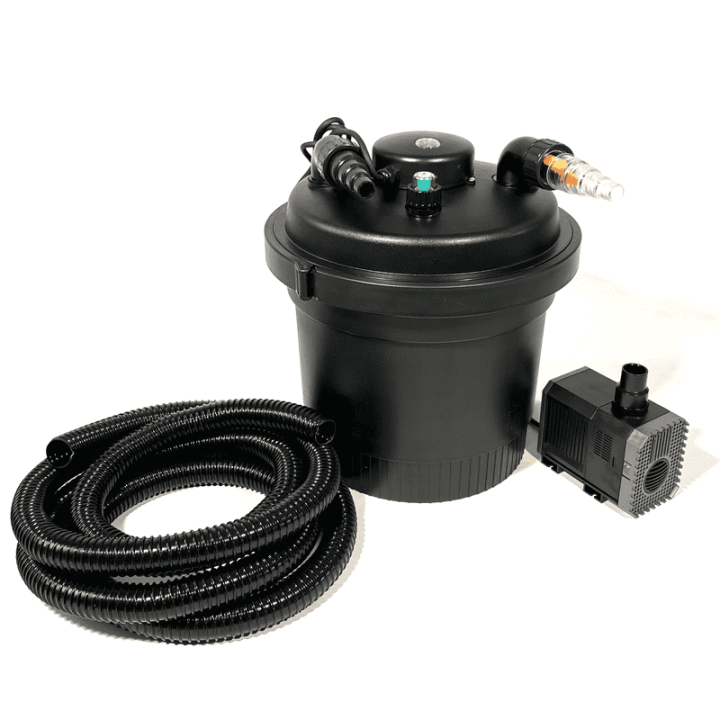 Set filtrare iaz subpresiune CPF 280 set 1. CHJ-2500 + furtun 3m DN20