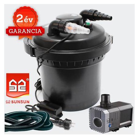 Set filtrare iaz subpresiune CPF 280 set 1. CHJ-2500 + furtun 3m DN20