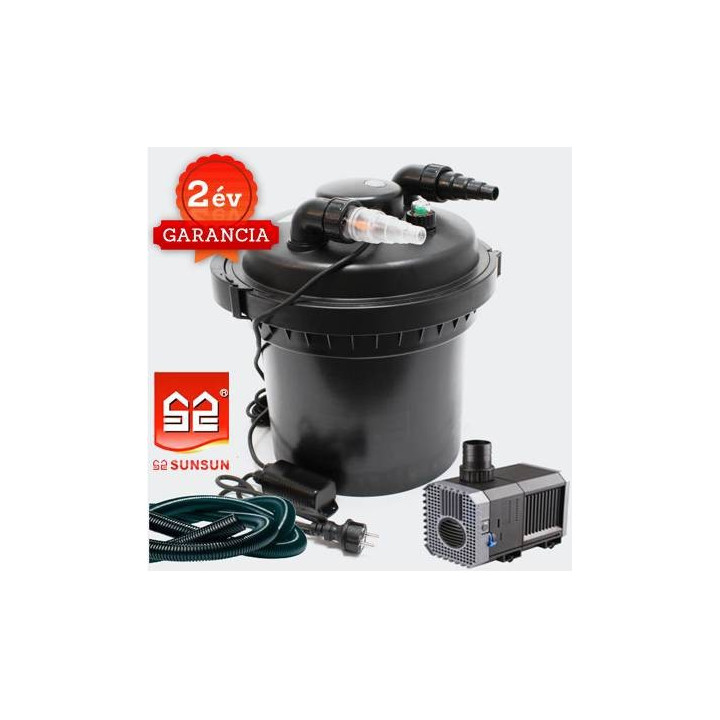 Set filtrare iaz subpresiune CPF 280 set 1. CHJ-2500 + furtun 3m DN20