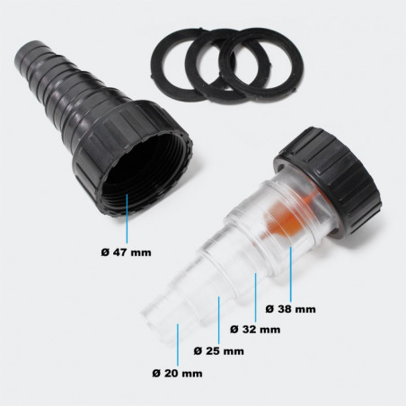 Set filtrare iaz subpresiune CPF 280 set 1. CHJ-2500 + furtun 3m DN20